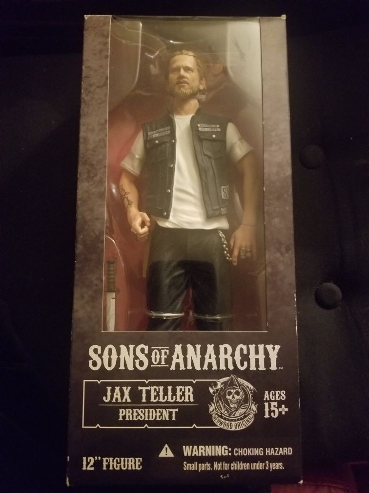 BRAND NEW Jax Teller President 12" Action Figure Sons Of Anarchy