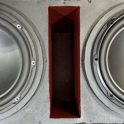 2 -12 Inch  W3 JL Audio 4ohms SVC  Subwoofers