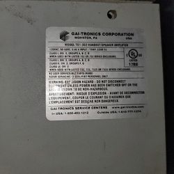 Handset/Speaker Amplifier with handset pressbar 