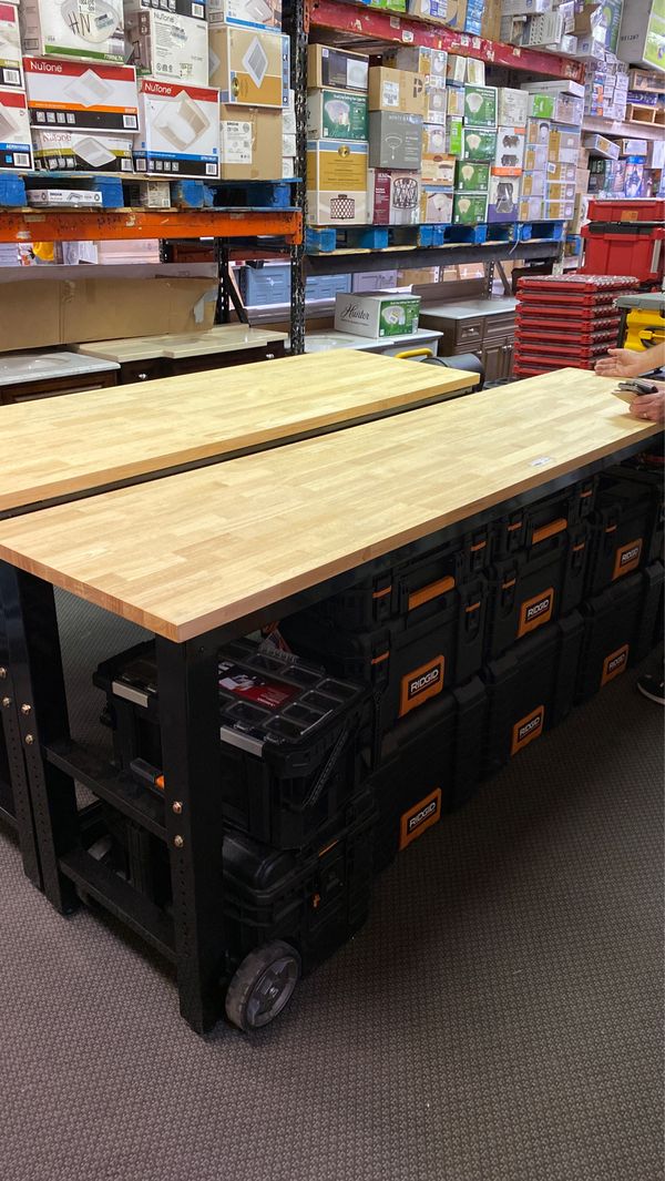 Husky 8 ft. Solid Wood Top Workbench for Sale in Glendale, AZ - OfferUp