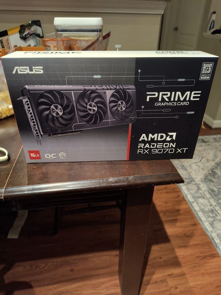 Asus OC Prime 16GB AMD Radeon RX 9070 XT