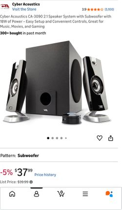 Computer Speaker with Sub