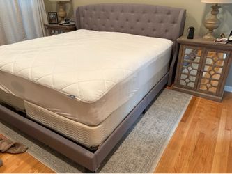 King size mattress and boxspring