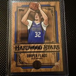 2025-26 Hardwood Stars Cooper Flagg RC!!