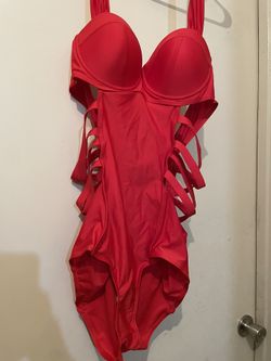 Red Swim Suit