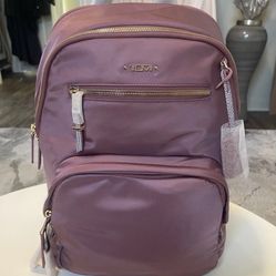 Tumi Voyageur HARRIET 14.25” Nylon Laptop Backpack the color, pink