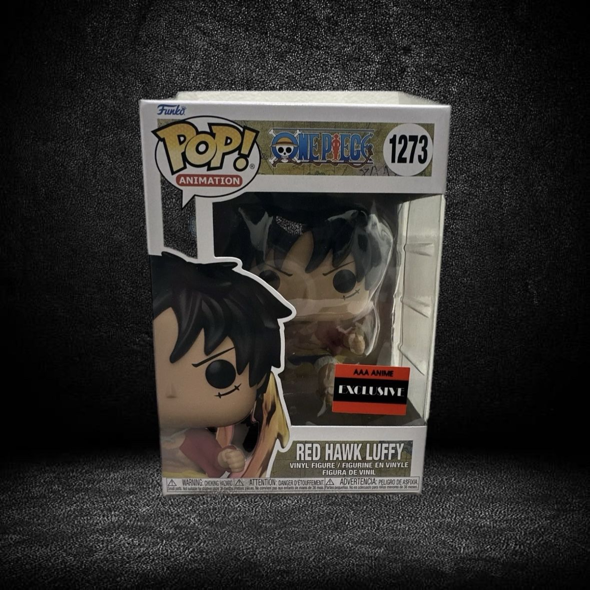 FUNKO POP! Animation “Red Hawk” Luffy #1273 One Piece Figure **NEW w/Protector**