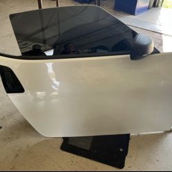 370z passenger door in white pearl