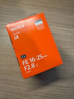 Sony FE 16-25mm F2.8 G Lens (SEL1625G) – Excellent Condition