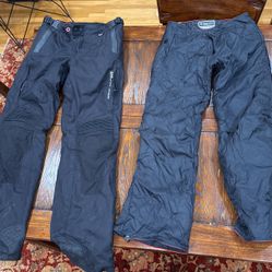 Motorcycle Gortex pants with liner