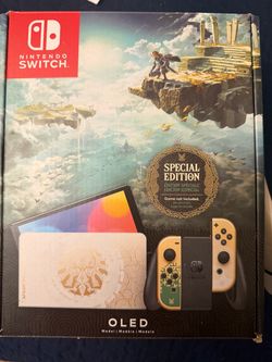 Nintendo switch oled (zelda edition)