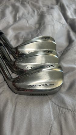 Wilson Harmonized Wedge Set 60° 56° 52°