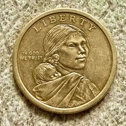 SACAGAWEA 1 DOLLAR COIN US MINT COLLECTIBLE ERROR