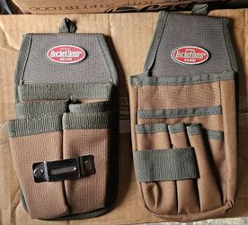 2 Original Bucket Boss Brand Tool Pouch