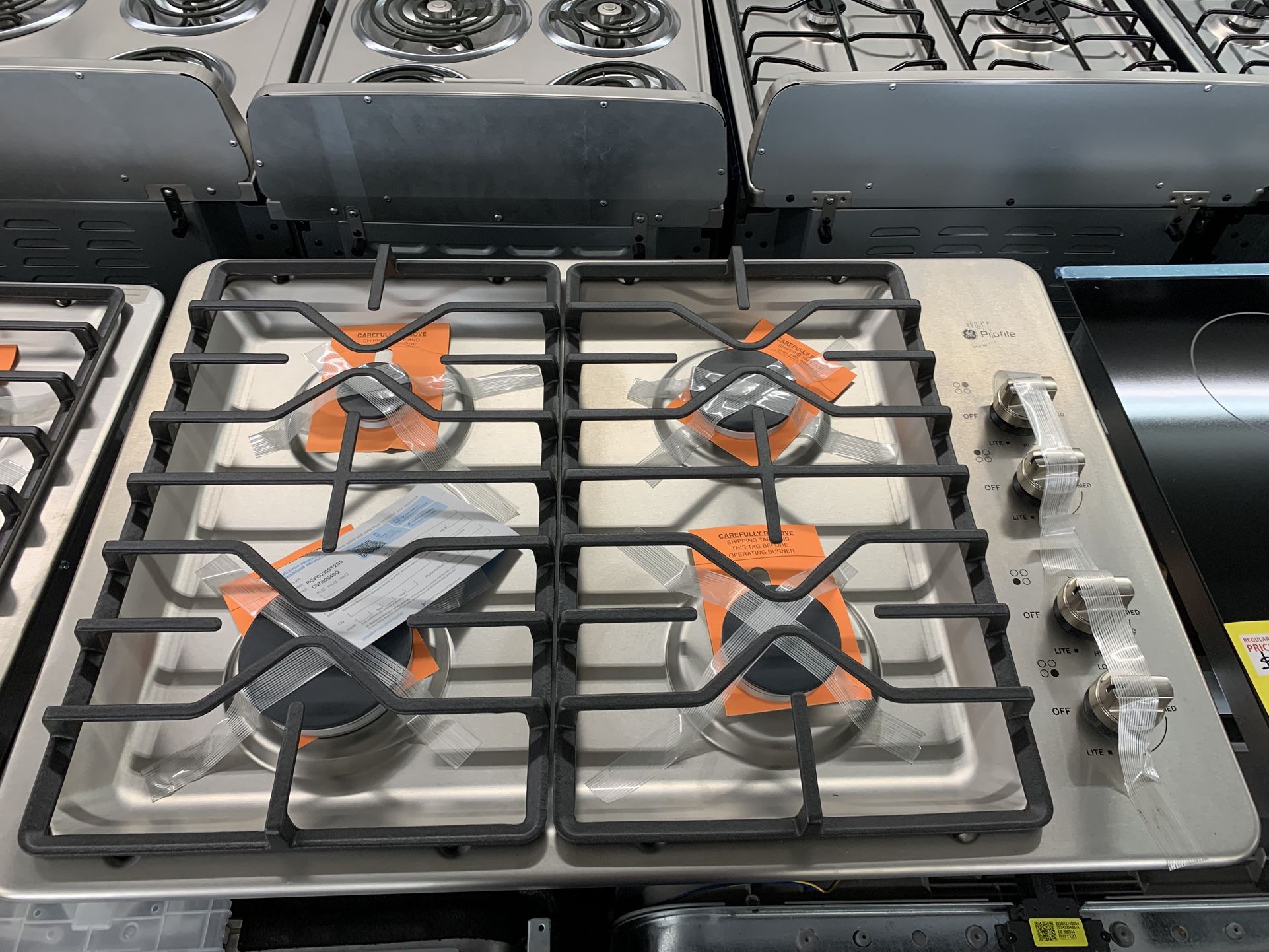 New GE 30” Profile Cooktop Range