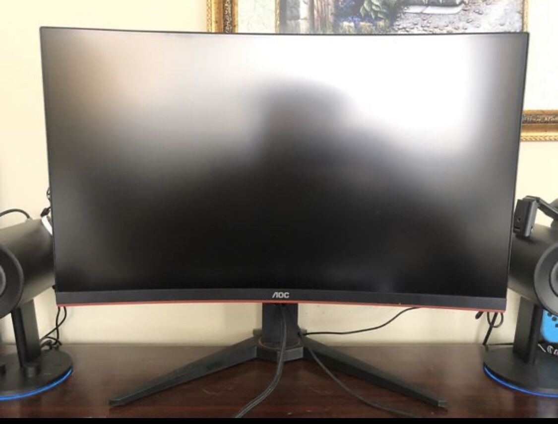 AOC C27G1 27” Curved Gaming Monitor 144hz