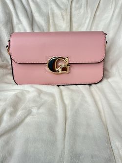 Coach Pink Leather Crossbody Bag