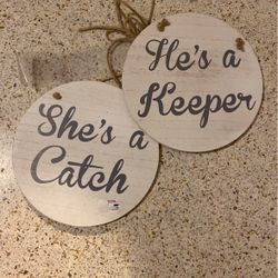Engagement Photo Signs 