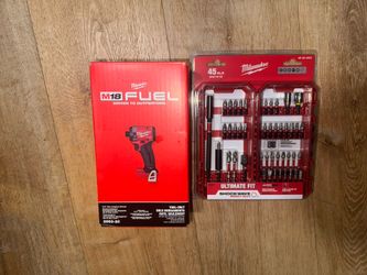 🛠️💥⚡️M18 IMPACT DRIVER, AND BIT SET 45 PIECE💥🧰🛠️💥💥