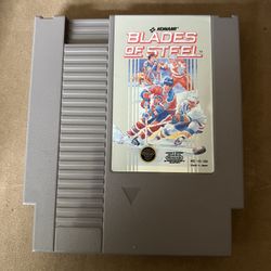 Vintage Nintendo Game Blades Of Steel