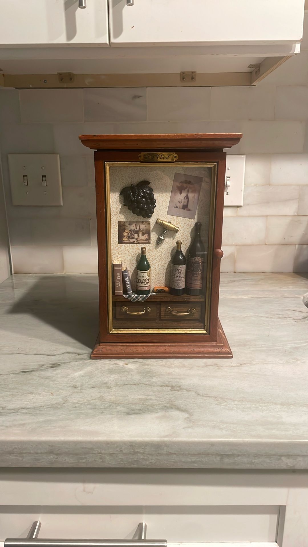 Wine Theme Shadowbox