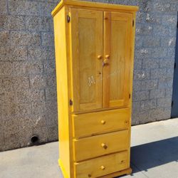 Oak Wardrobe Closet! 30 Inch!