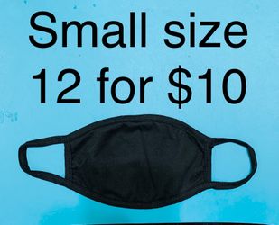 Small size for black face mask
