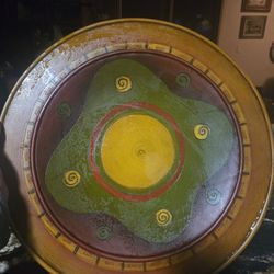 16" Polyresin Decorative Plate