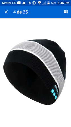 Gorra manos libres con bluetooth