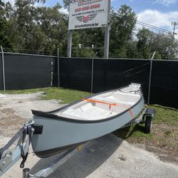 Gheenoe , Fiberglass Repair , Gelcoat Repair , Skiff , Boat 