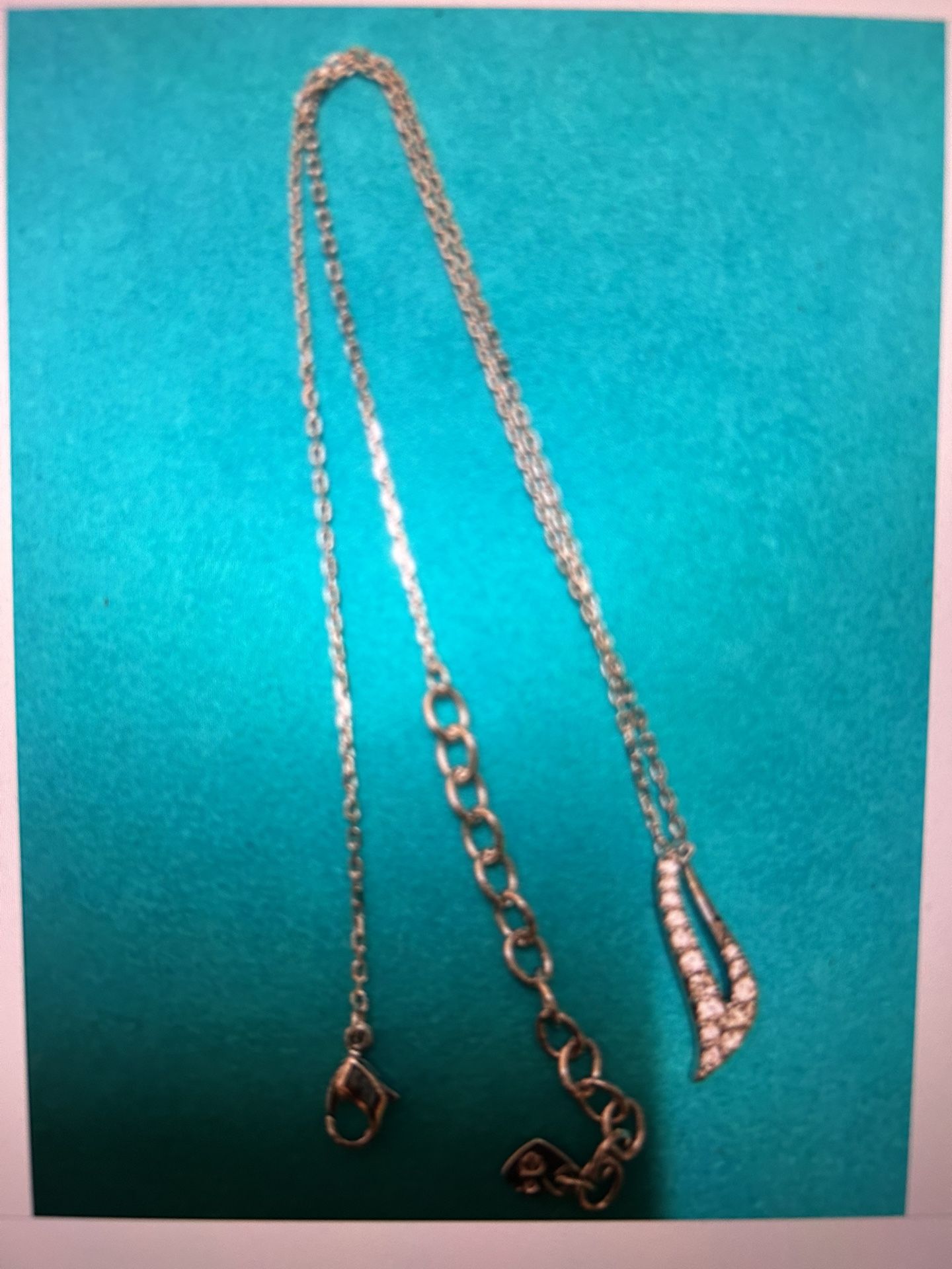 New Swarovski Chain With Pendant