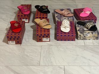 Christian Dior sandals and Tory borch sandals