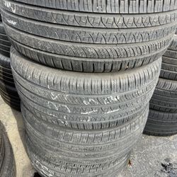 235-45-18 Used Tires 235/45/18 Llantas Usadas