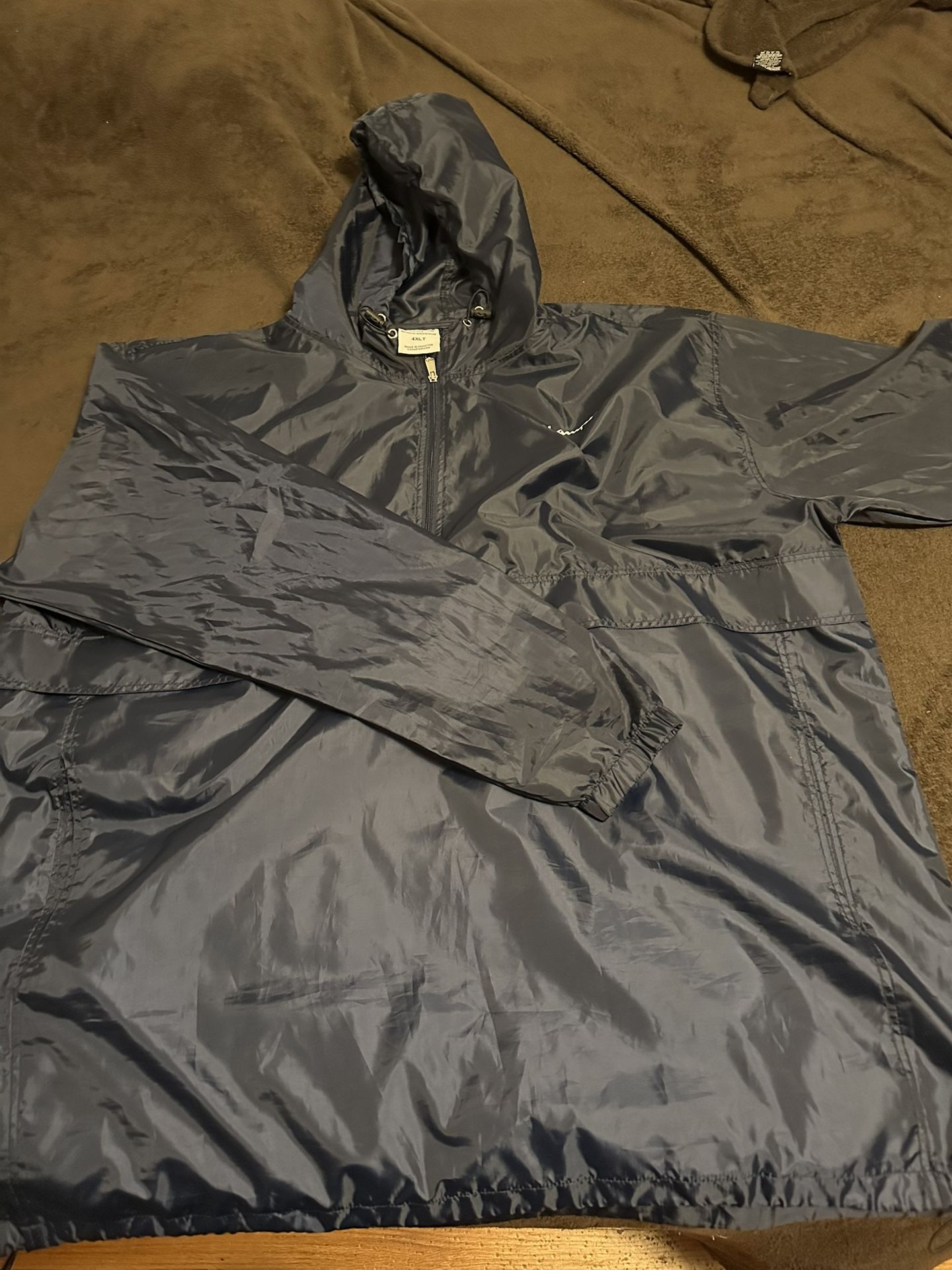 Champion Anorak Windbreaker - Navy 4XLT