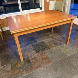 Dania Cherry walnut Extending Table 
