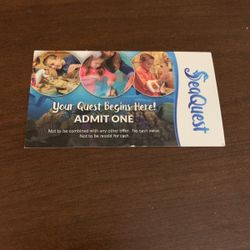 SeaQuest Ticket