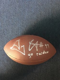 GREG ELLIS RAIDERS FOOTBALL GO RAIDERS