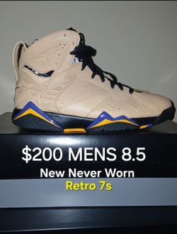 Jordan 7s Mens 8.5 New $200