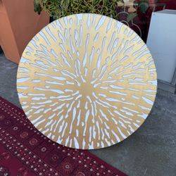 Beautiful Wall Sculpture, Art 36 Diameter
