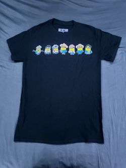 BTS x MINIONS black tee