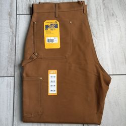 Carhartt Loose Fit Firm Duck Double Front Utility Pants 38x30 