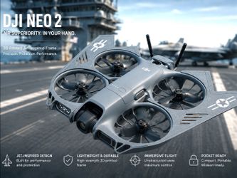 DJI NEO 2 Bomber Jet Wings Protection Frame | Lightweight Display & Protection