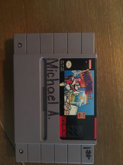Nintendo Super Nintendo Mario paint