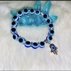 Evil eye jewelry, Hamsa Charm protection bracelet
