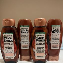 Garnier Whole Blends Shampoo & Conditioner Bundle 