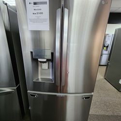 LG 28CF REFRIGERATOR 1499! 0 DOWN 0% FINANCING! 1YR WARRANTY! 48HR DELIVERY!