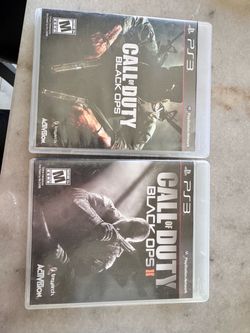 Call of Duty Black Ops 1 & 2 PS3 Bundle