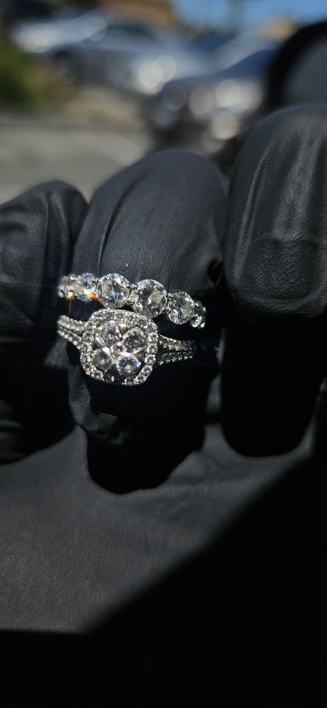 Wedding Band And Engagement Ring