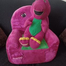 Barney chair and Doll