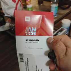 2 Bus Passes For January 